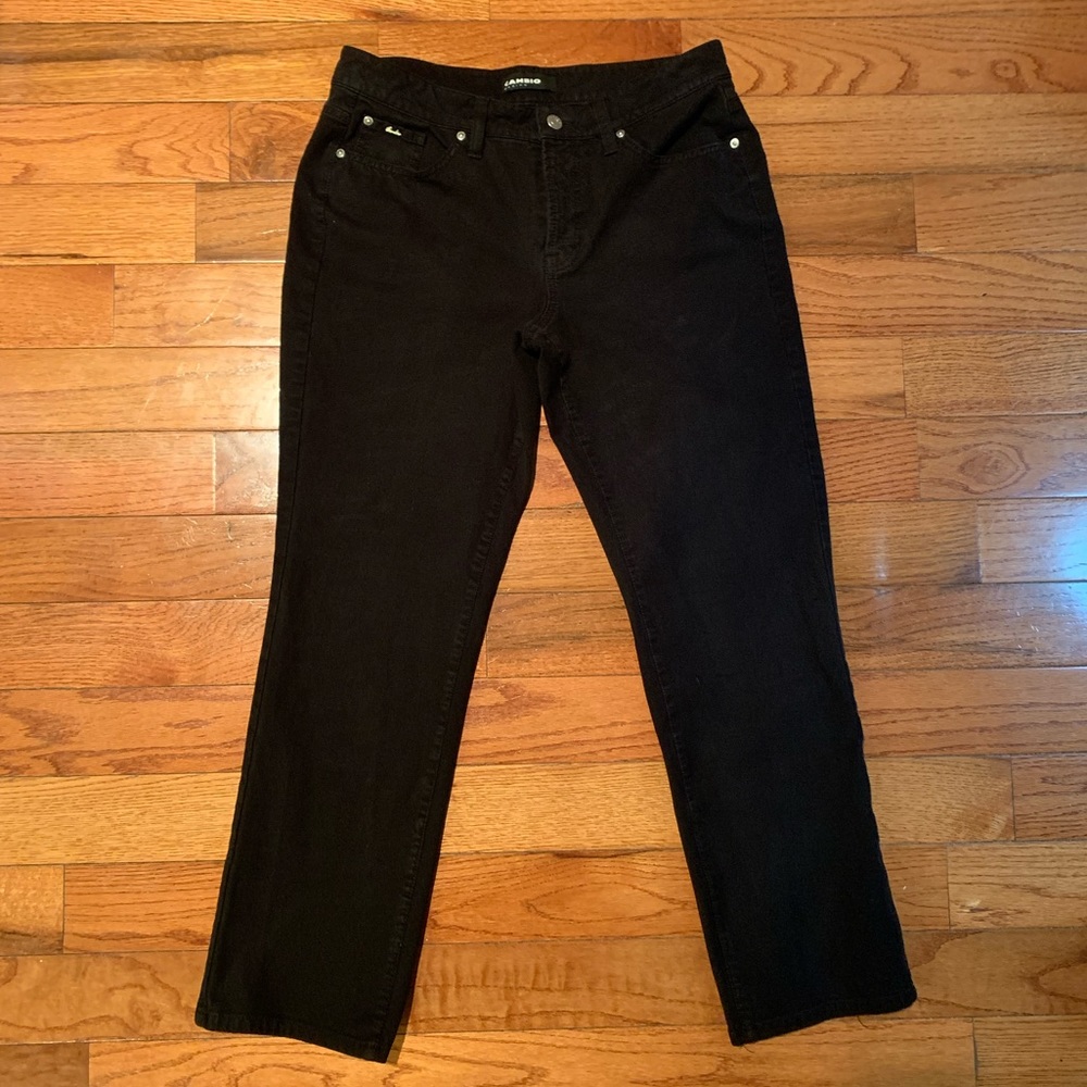 Cambio Black Jeans, sz 14, Straight Leg, NWOT